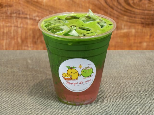 Matcha Pink Coconut.